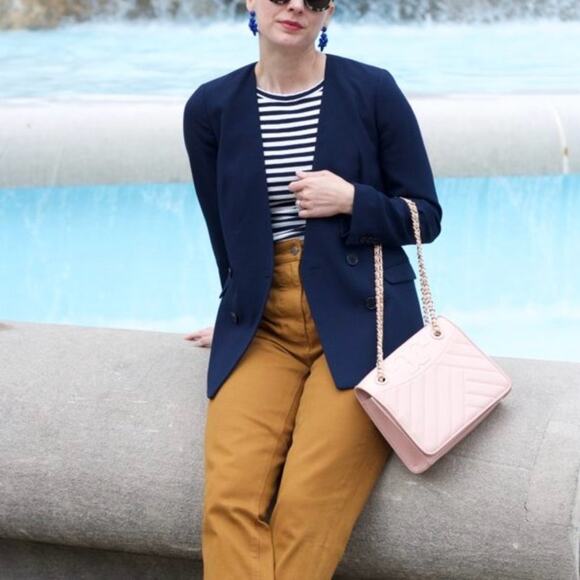 J Crew French Girl Double Breasted Blazer - Picture 1 of 8